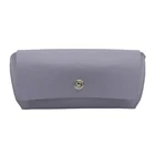Hot sale reading glasses case magnetic leather glasses boxes custom sunglass bag