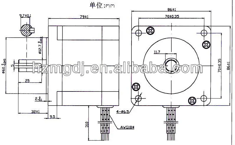 FHB86-80 Detail Drawing