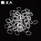 cheap rubber tpu elastic clear hair bands for girls