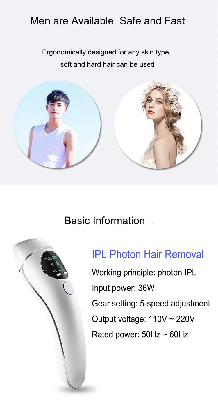 laser beauty equipment ipl laser hair remover for