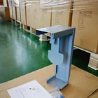 Height width adjustable Under desk cpu mount holder