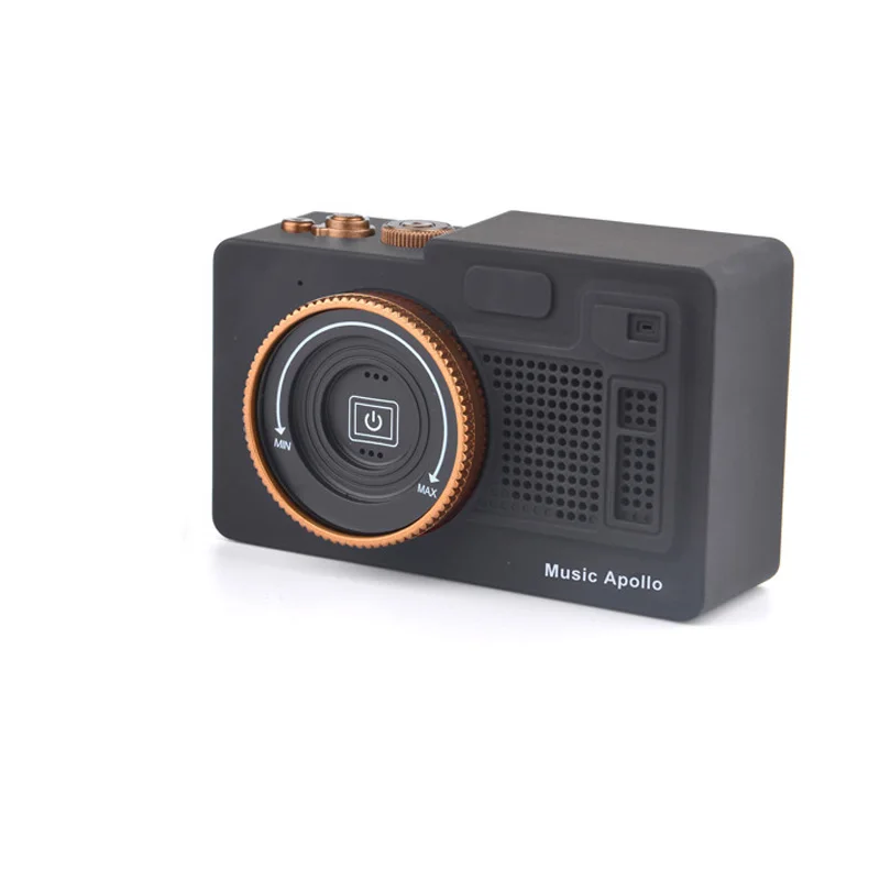 Music Apollo B9 Portable Mini Speaker Indoor Wireless Speaker Customized Support FM/TF Card/AUX/USB - ANKUX.COM