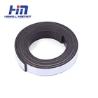 Fridge magnetic rubber magnet magnetic strip soft tape roll,flexible self-adhesive neodymium rubber magnet