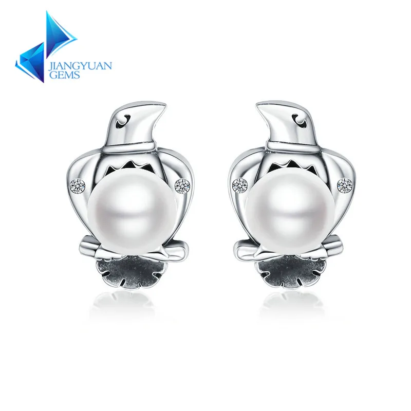 2020 new Animal 925 sterling silver natural fresh water pearl earrings silver
2020 new Animal 925 sterling silver natural fresh water pearl earrings silver