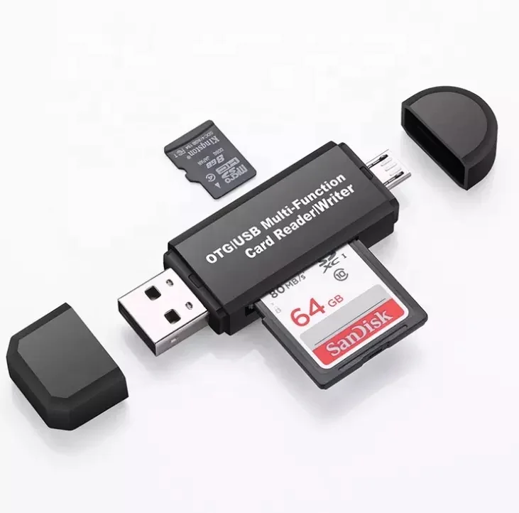 Novo 2018 leitor OTG leitor de cartão USB 2.0 de multi-função/writter para Telefone Celular e Computador - ANKUX Tech Co., Ltd