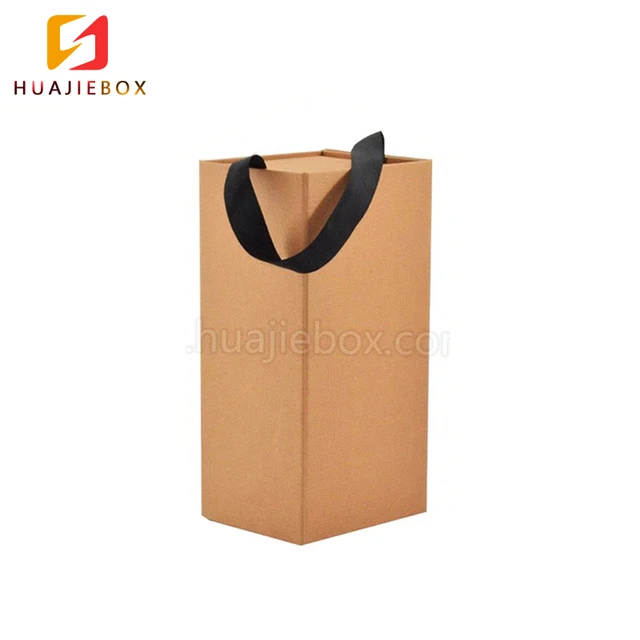 customized empty cardboard liquor boxes with inner tray