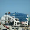 Tempered Glass with Steel Structure For Dome Skylight Roofing