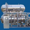 Rotary retort autoclave sterilizer of food processor for types of canned tuna