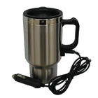 china promotion logo custom metal self heating mug for car