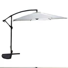 Beach restaurant outdoor pub Banana round umbrella 8 bone