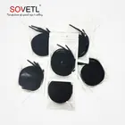 High strength shoe lace aramid tie jogging laces black with plastic tips