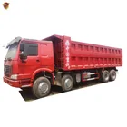 SHACMAN HOWO 12 Wheeled 10 Wheeled Used Howo Dump Truck For Sale