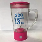 2018 factory new mixer bottle patent usb self stirring coffee mug with 6 colors