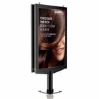 Outdoor advertising mupi sign scrolling light box