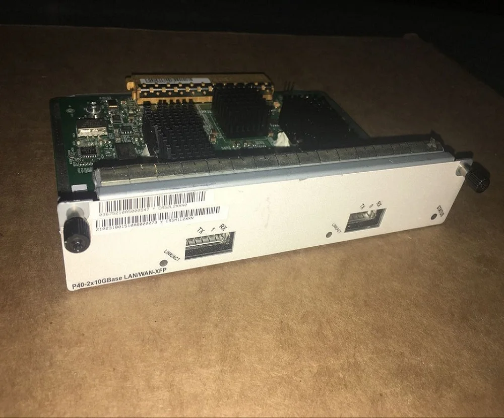 lan / wan-xfp-a 2-port 10gbase lan / wan-xfp (p40-a, 1588v2)