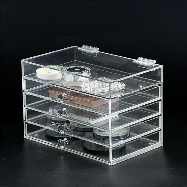Kardashian Acrylic Makeup Organizer 3 4 5 Drawers For Makeup