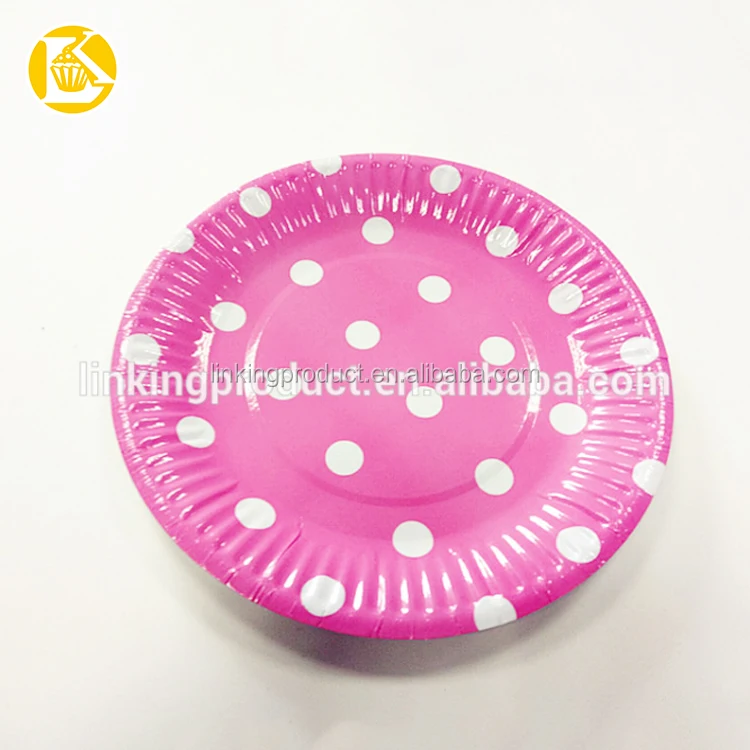 2018 Food Grade 10" Paper Disposable Plates