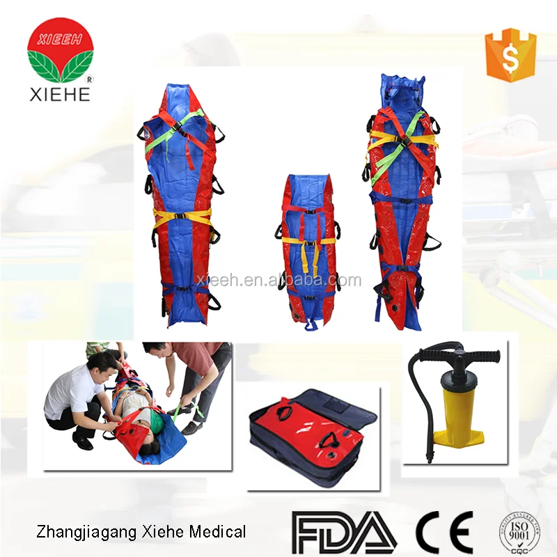 stretcher kit yxh-7d  this vacuum stretcher is made of isolative