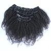 Afro kinky Curly Clip In Hair Extensions