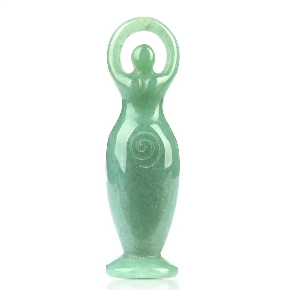 Customize Natural Gemstone Hand Carved Green Aventurine Angel Goddess For Wedding Gift
Customize Natural Gemstone Hand Carved Green Aventurine Angel Goddess For Wedding Gift