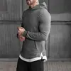 Autumn Sports Pullover Sweater Men's Jacket Hooded Workout Clothes