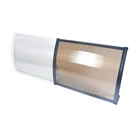 Tiansu produce PC awning outdoor polycarbonate window awing , outdoor Shades garage rain shelter