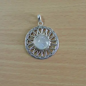 moonstone pendant 925 sterling silver gift pendant birthday