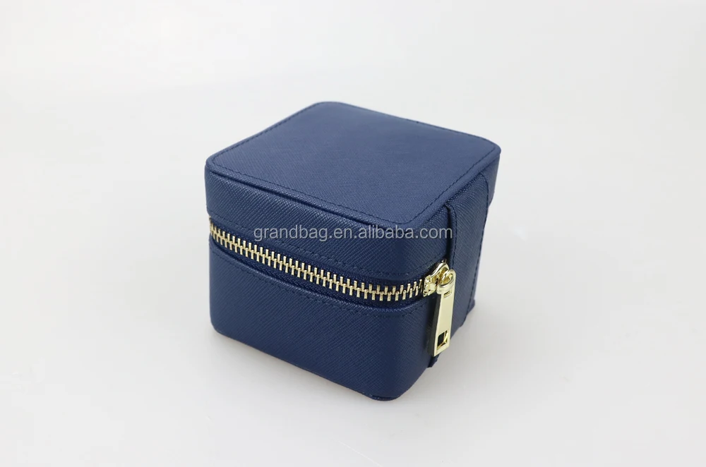 leather jewellery packing box bag jewelry gift holder storage