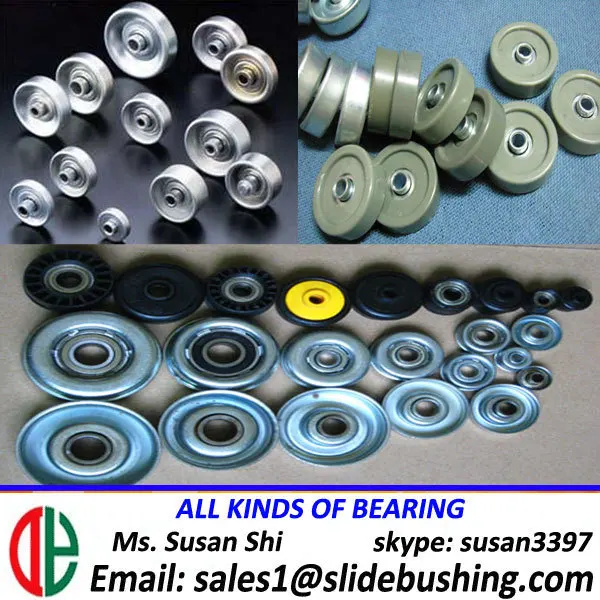 carbon steel stainless steel chrome steel plastic abs nylon rubber skate roller bearing conveyor