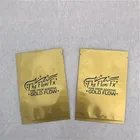 plastic tobacco pouch zipper hemp plastic bags heat sealing bags with logo