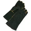 GLOVEMAN 14" Black Split Cowhide Leather Winter personalized Welder Gloves welding