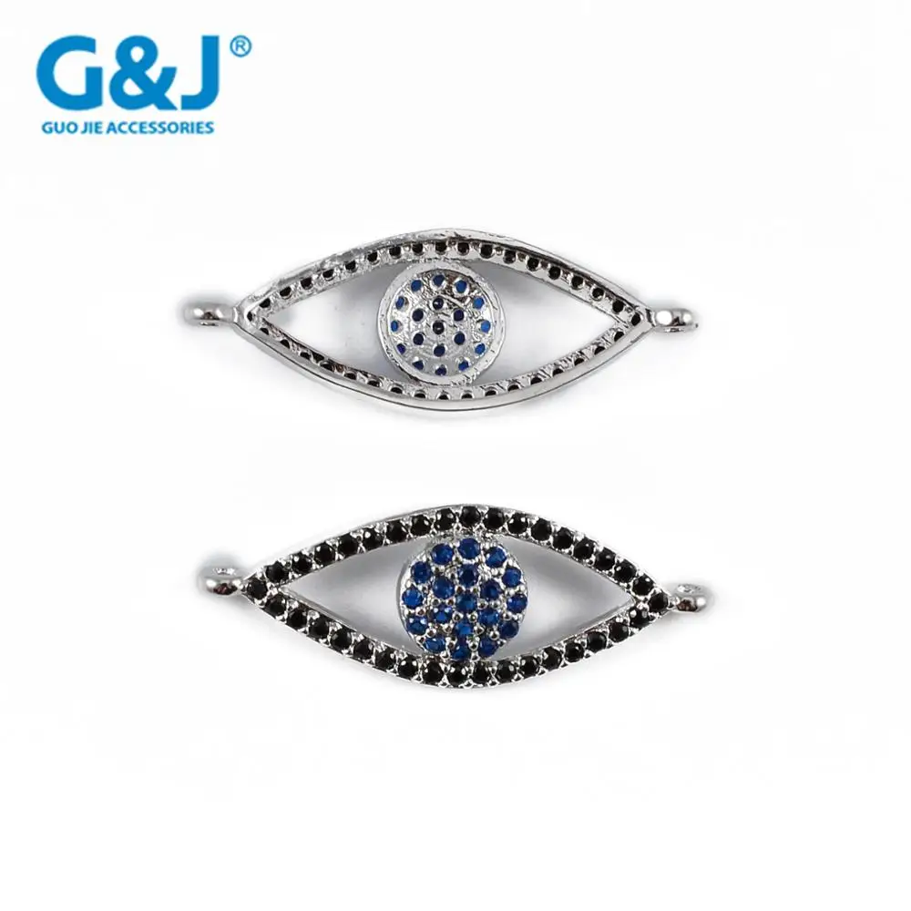 GuoJie brand micro pave CZ zircon accessories jewelry wine bracelet charm pendant