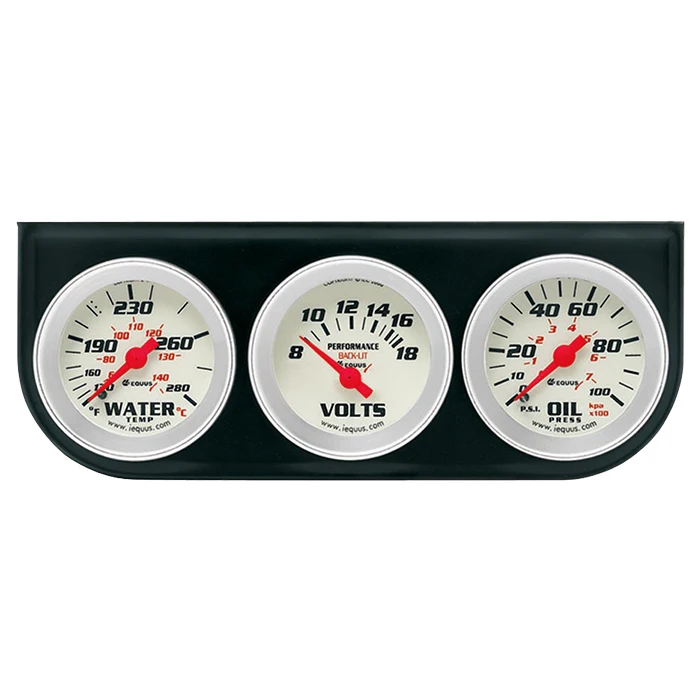 1-1/2" Engine oil pressure voltmeter water temperature gauge sensor for motorcycle