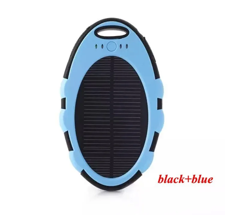 Best selling portable waterproof 20000mAh polymer solar power bank super fast charging with led light and compass for travel - ANKUX.COM