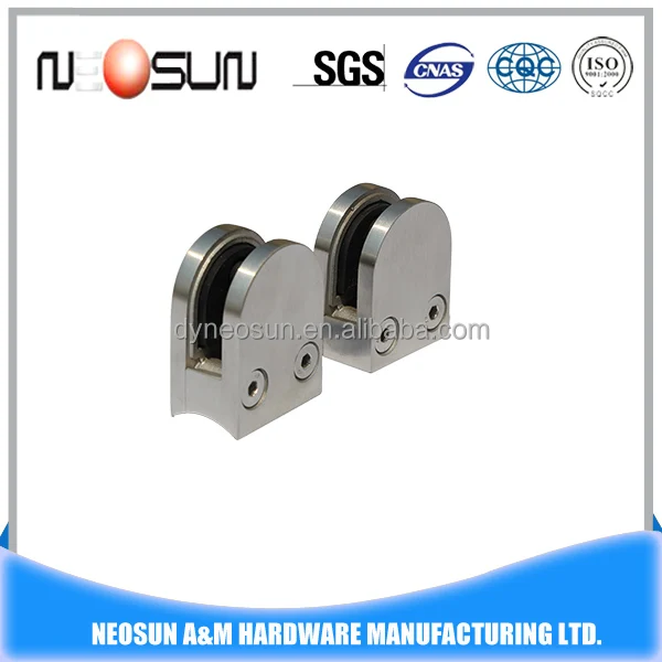Stainless Steel Round Curtain Wall Glass Clamp