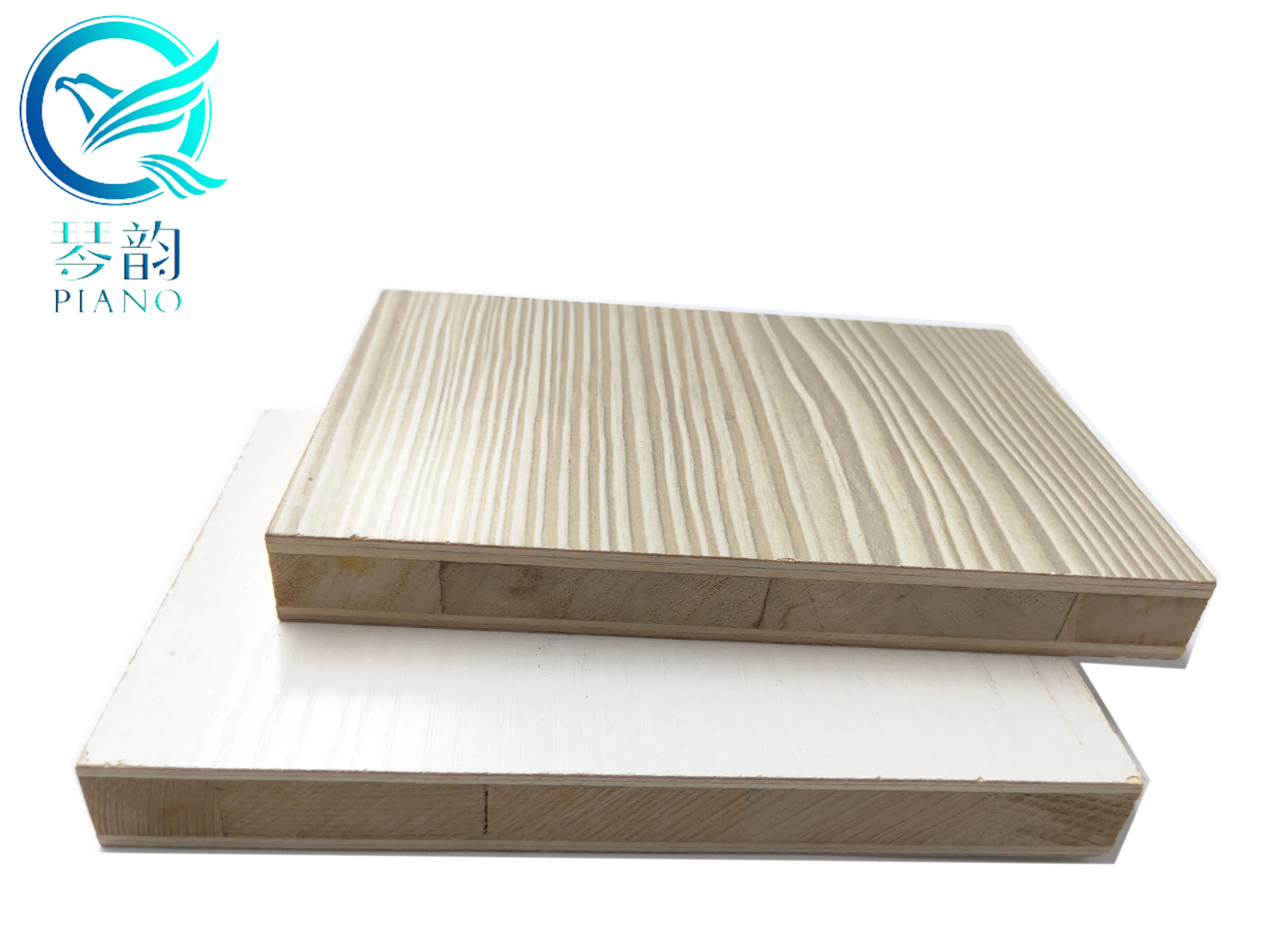 Piano 20mm E0 glue ultra brighten/matte/relief HPL overlaid surface concrete block board for wardrobes with fsc certificate