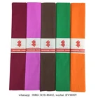 Wood Pulp Paper Wrapping Colorful Crepe Paper Double Fish 17gsm Wrapping Paper 20% Stretch