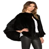 YRC878 2018 New Design Knitted Rabbit Fur Poncho Sale for women