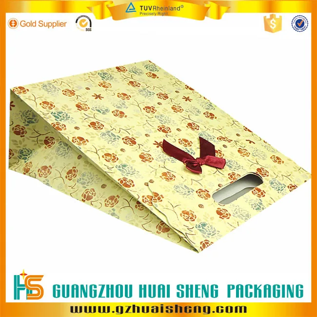 cute matte lamination cmyk printing sugar packaging paper bag