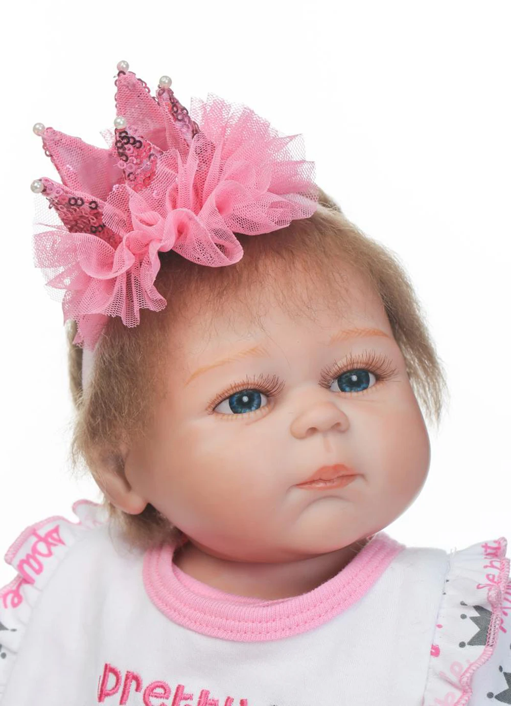 New Supler Real Boutique Reborn Babies Dolls 20 Full Body Silicone Reborn Boy Dolls Rooted Mohair Eyelashes Baby Gift Reborn (15)