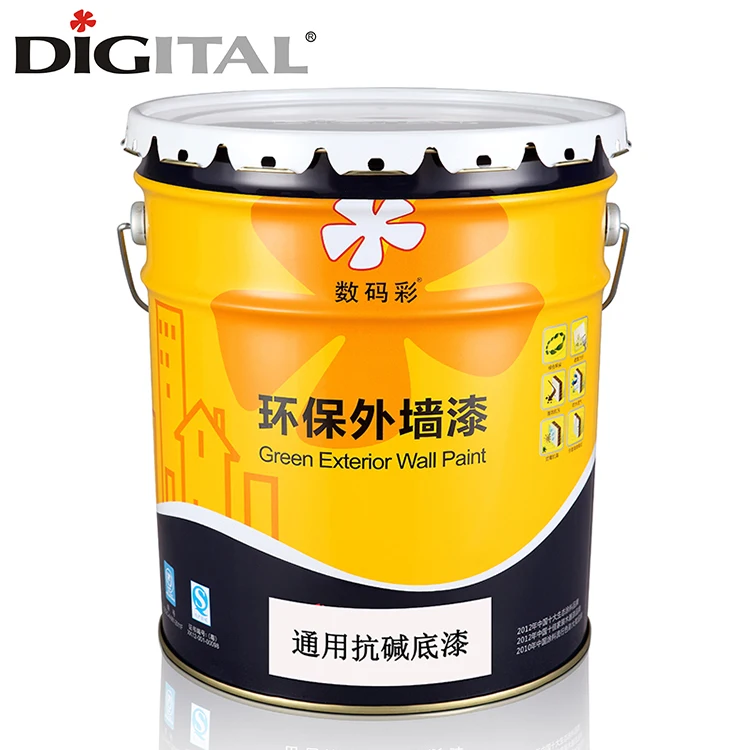 Good alkali resistance house exterior wall paint primer for old and new substrate closed