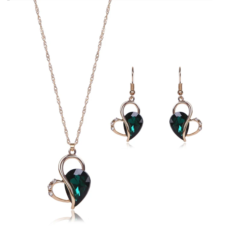 Wholesales Fashion Colorful Crystal Gold Wedding Jewelry Sets For Bridal Jewellery Women
Wholesales Fashion Colorful Crystal Gold Wedding Jewelry Sets For Bridal Jewellery Women