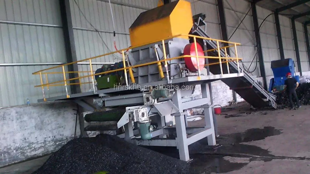 tire recycling plant complete