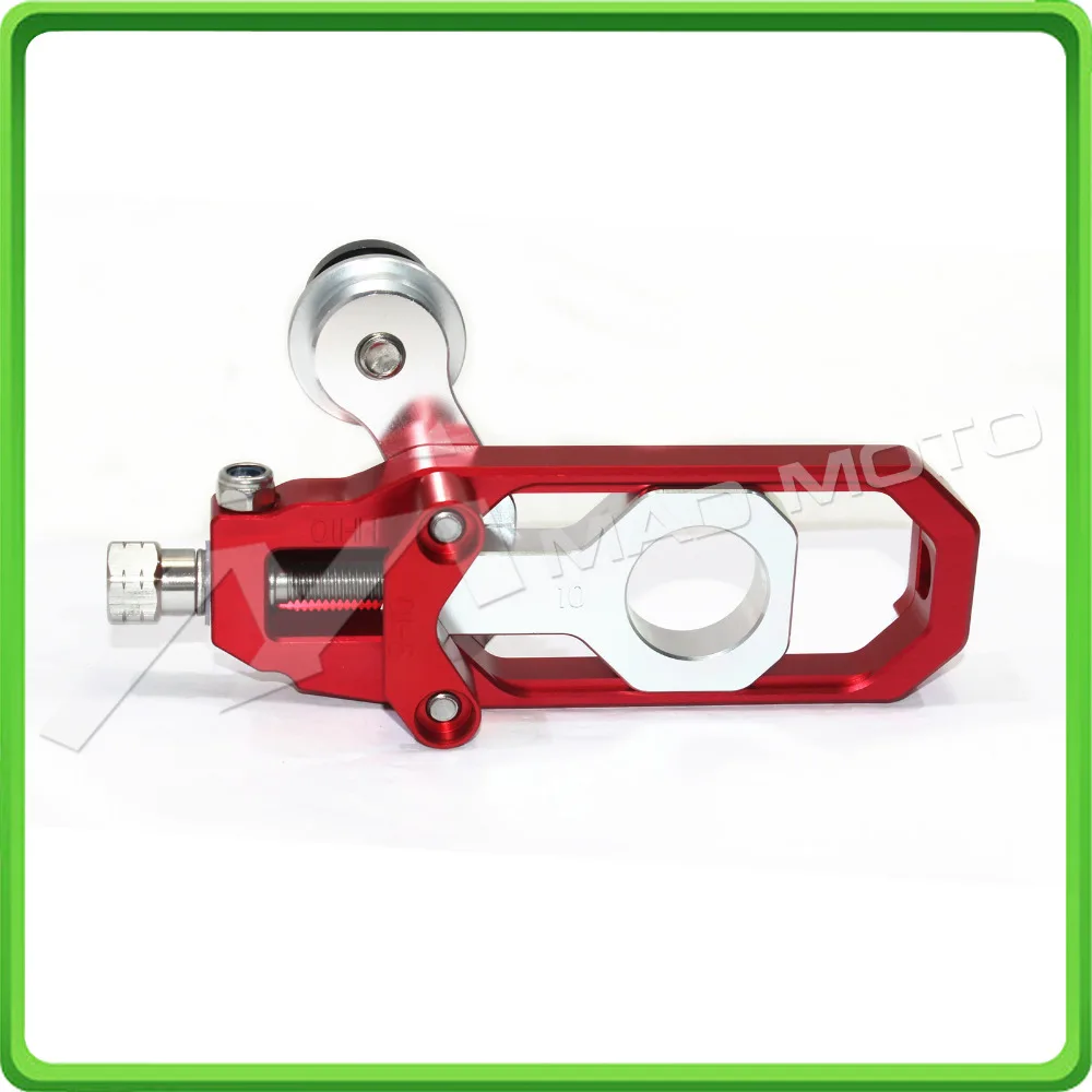 Chain Tensioner Adjuster with bobbins for HONDA CBR 1000 RR CBR1000RR 2008 2009 2010 2011 2012 2013 2014 2015 2016 Red&Silver (11)