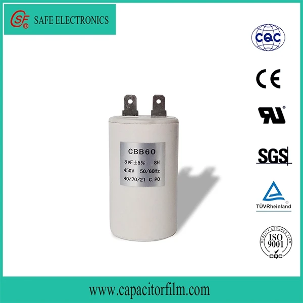 Air Compressor Cbb60 35uf 250vac Capacitor With Lead Wire Buy High