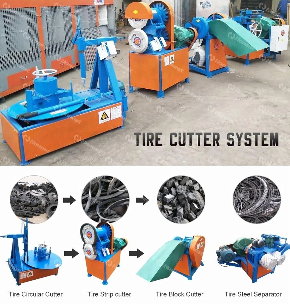 Ce Iso9001 Approved Tire Ring Cutter Tire Debeader Waste Tyre Used