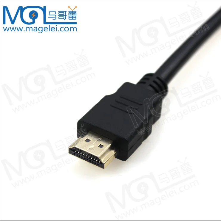 Customized Male to Male HDMI Cable Support 3D 4K 1080P OEM 1M 2M 3M 15M Gold Plated - ANKUX.COM