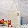 12oz cheap wholesale canvas rope handle beach bag tote shopping bag cotton canvas bag
