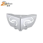 L Shaped Decorative Elegant Metal Couch Feet L-Shaped Furniture Sofa Base Metal Iron Legs