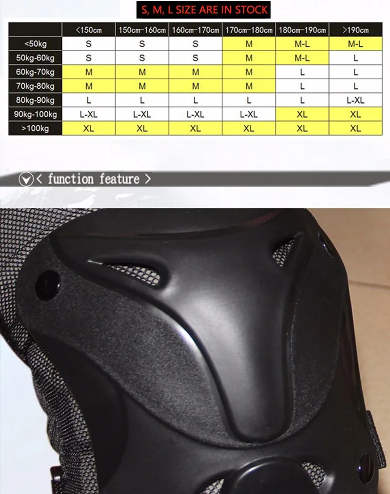 4KEW-001 Knee Pads Elbow Pads Wrist Guards